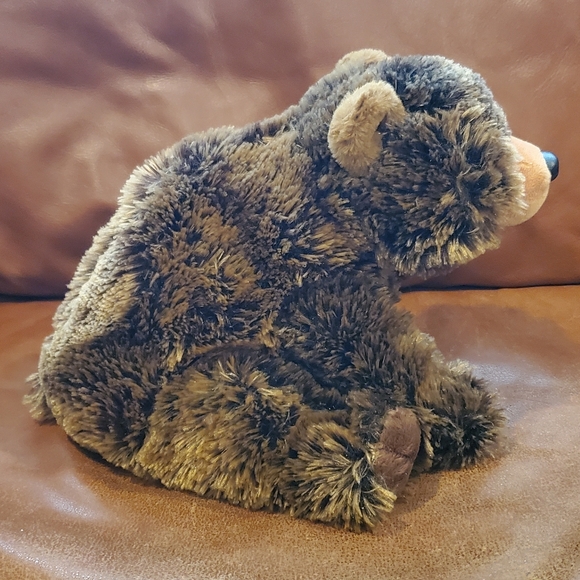 13 inch Wild Republic Brown Grizzly Bear Stuffed Animal Plush Toy Zoo Birthday - Picture 4 of 10